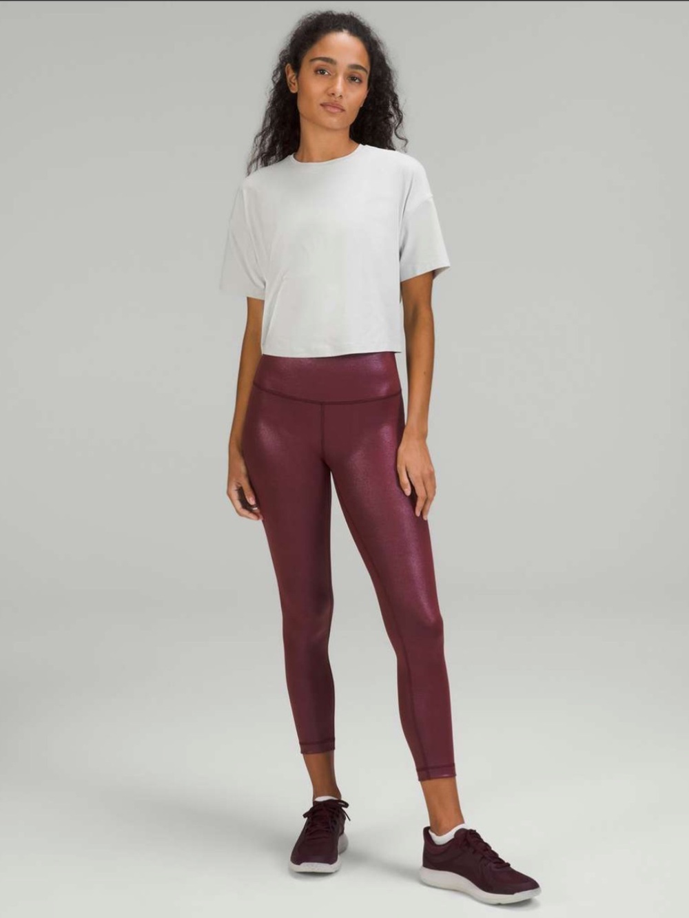 (LIKE NEW) Lululemon Foil Wunder Train 25” Legging SZ4